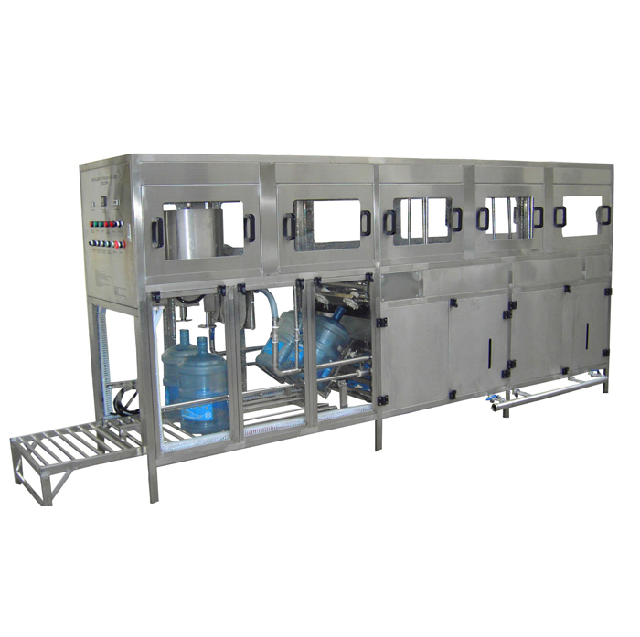 Washer, filler, capper machine, filling machine, 3-5gallon, linear model