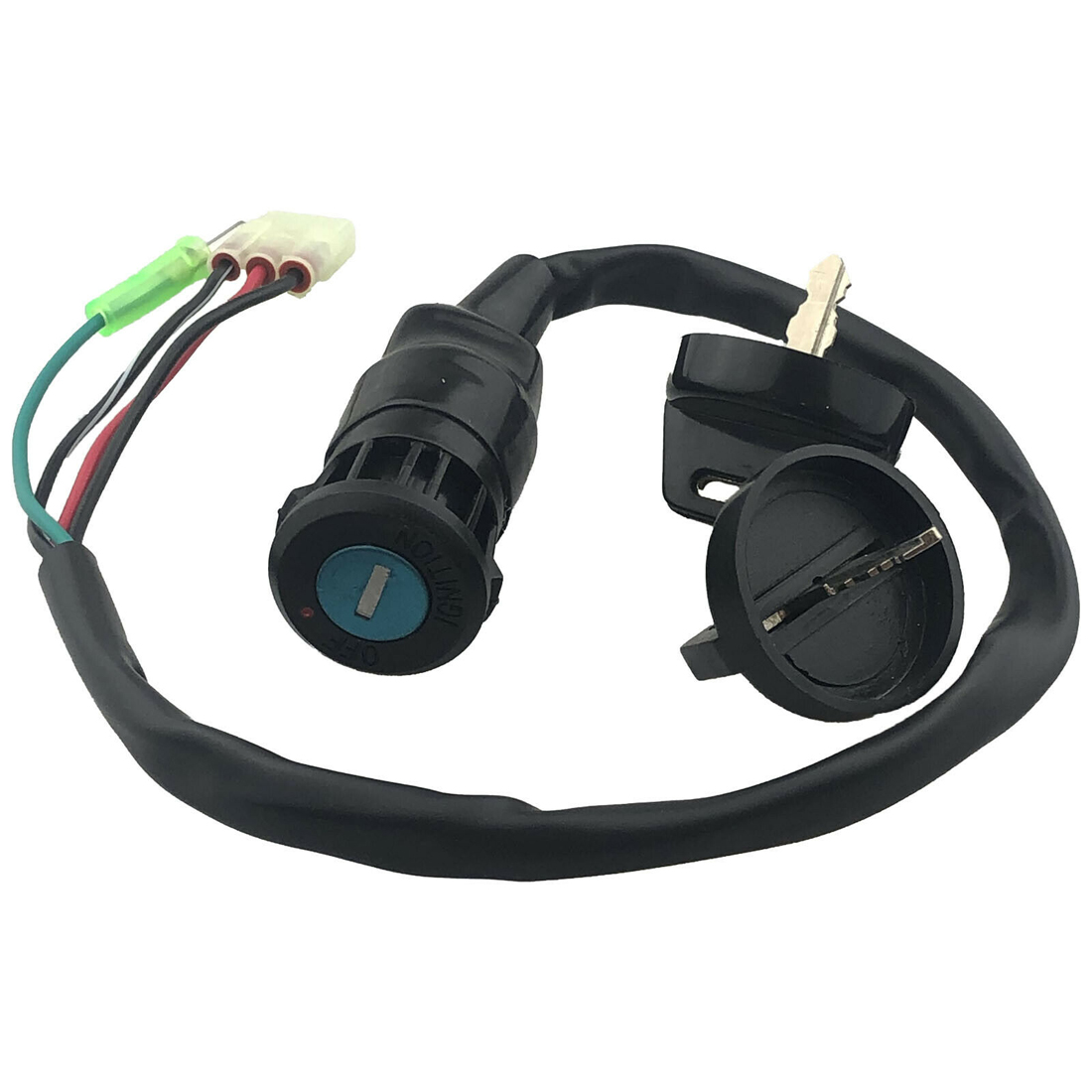 Ignition Key Switch Compatible with HONDA 250 TRX250TE TRX250TM Recon 250 2002-2017 Atv