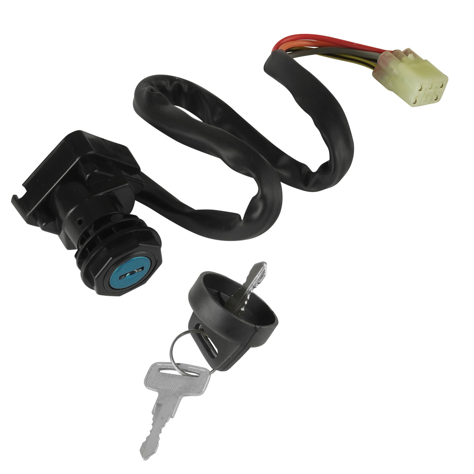 Ignition Key Switch Compatible with LTF400 LTF400F LTF400 Eigerr 400 2WD 4WD 2002-2007