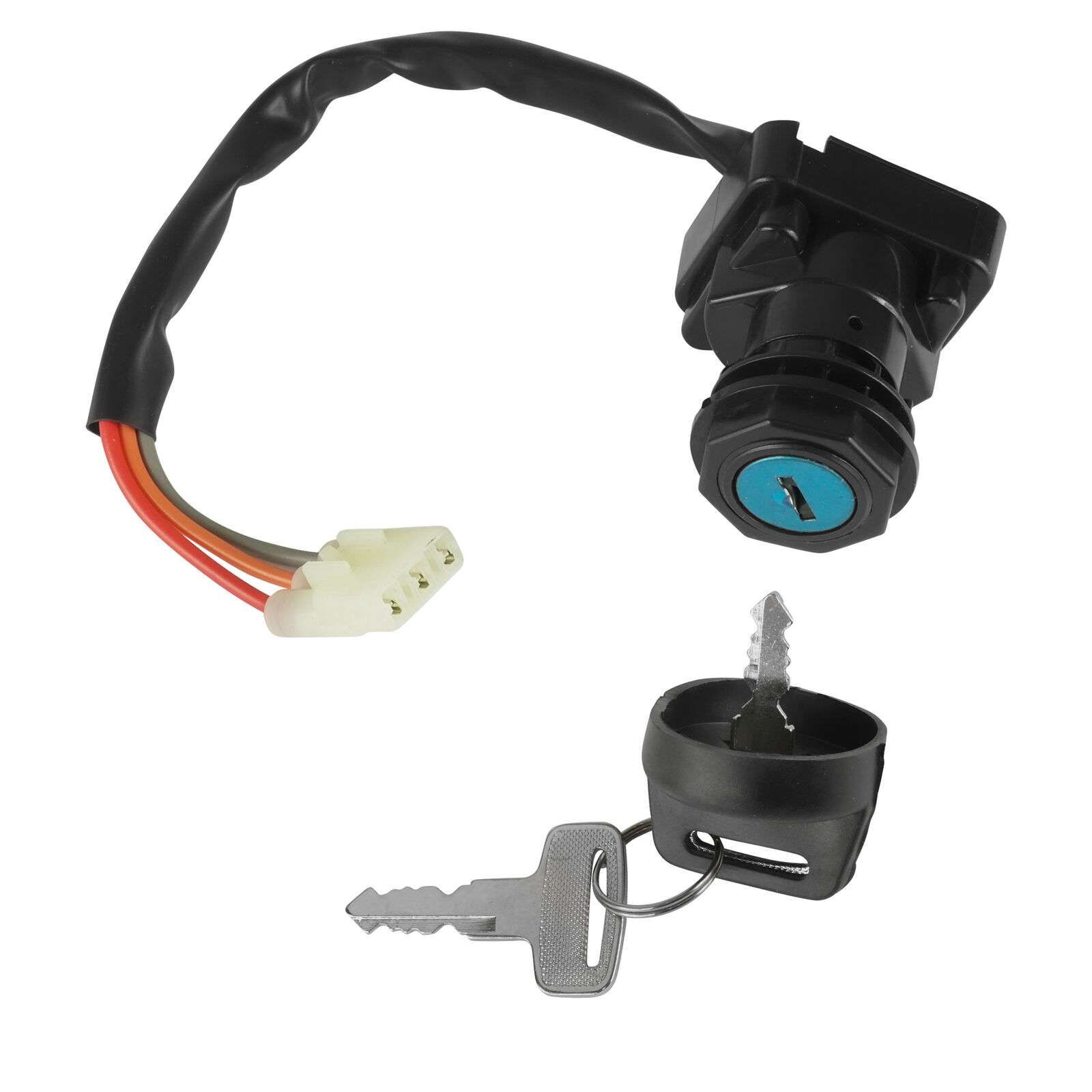 Ignition Key Switch Compatible with Arctic Cat 250 4X4 2001 2002 2003 2004 2005 ATV