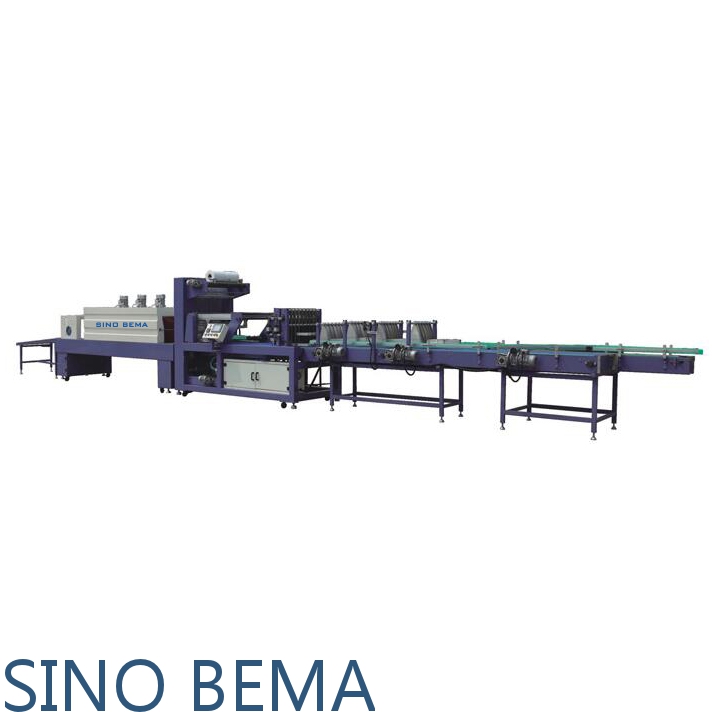 Linear model shrink wrap packing machine， double tunnel model