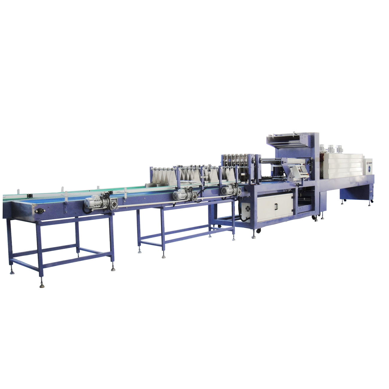 Linear model shrink wrap packing machine