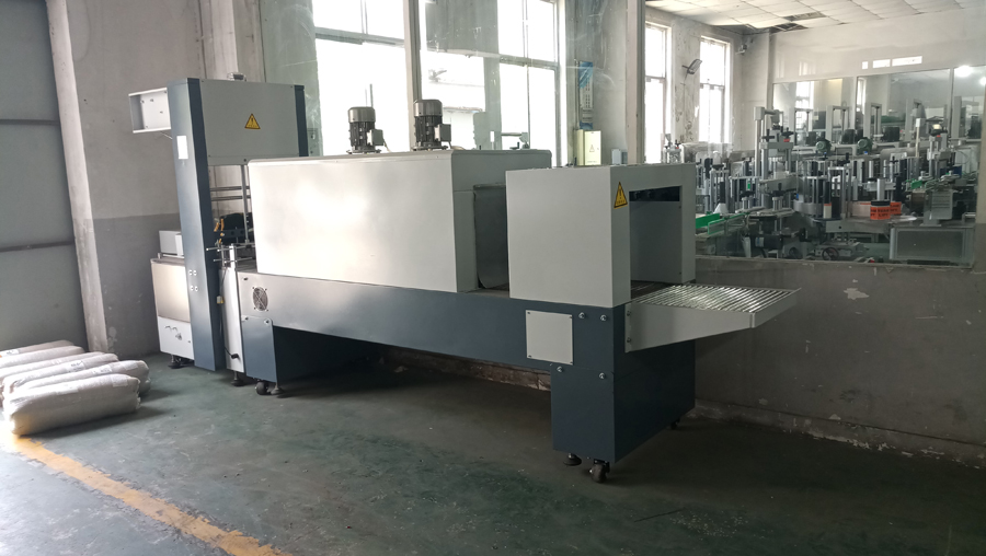 semi automaitc shrink packing machine