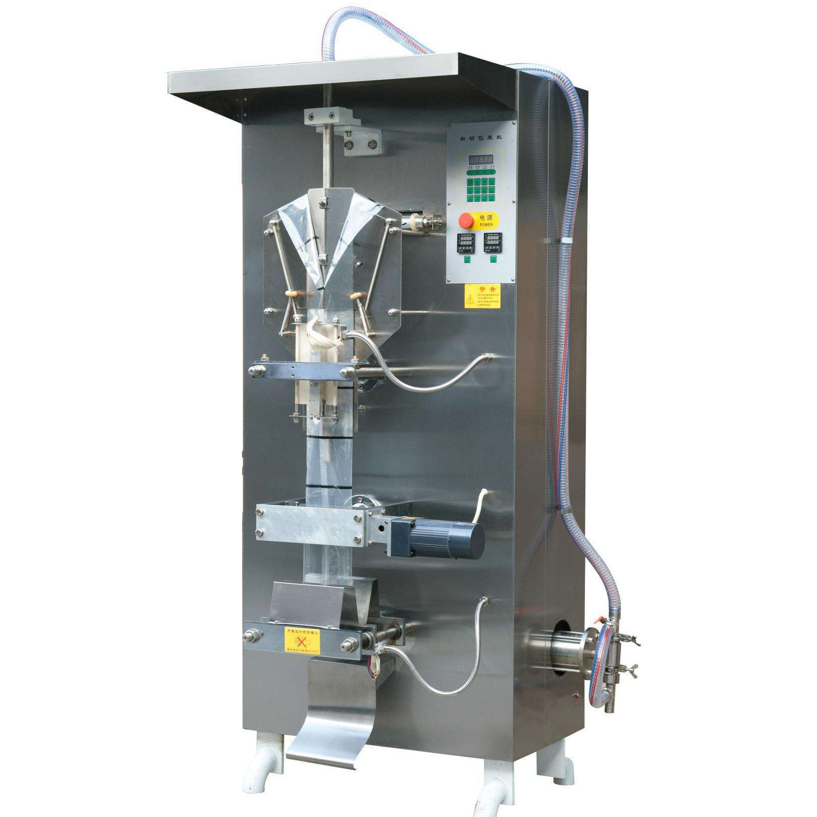 Liquid packing machine, plastic bags filling & sealing machine