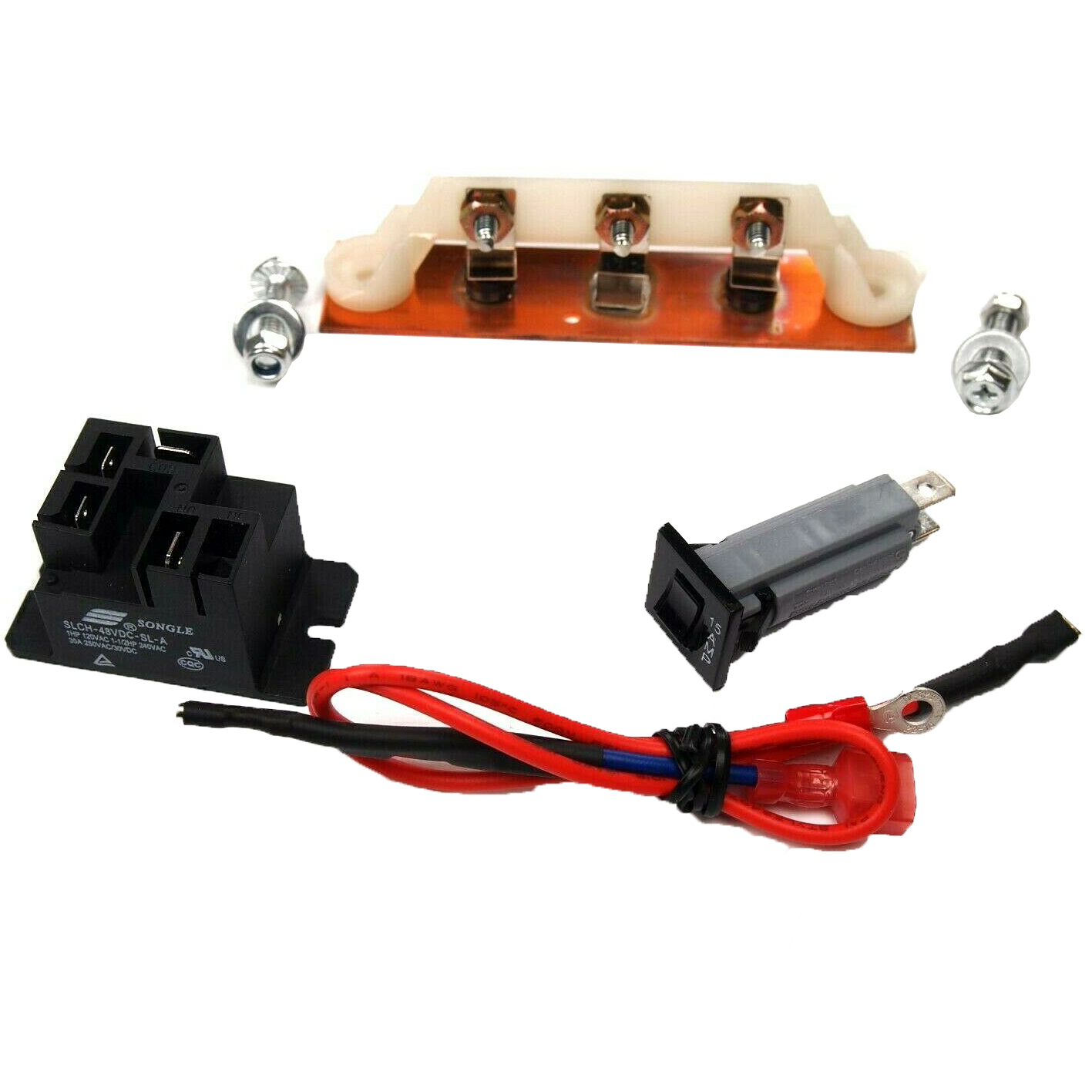 Golf Cart 48V Charger Repair Kit for Club Car Power Drive # 17930 & 17935