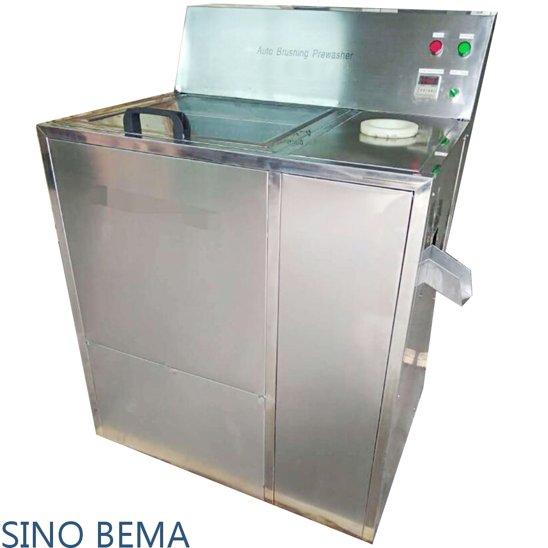 Bottles in&external brush wash machine, semi-auto model